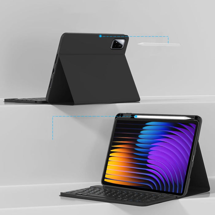 Tech-Protect SC Pen + Keyboard Case for Xiaomi Pad 7 / 7 Pro - Black