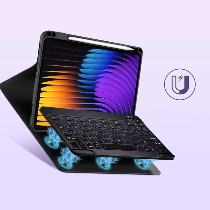 Tech-Protect SC Pen + Keyboard Case for Xiaomi Pad 7 / 7 Pro - Black