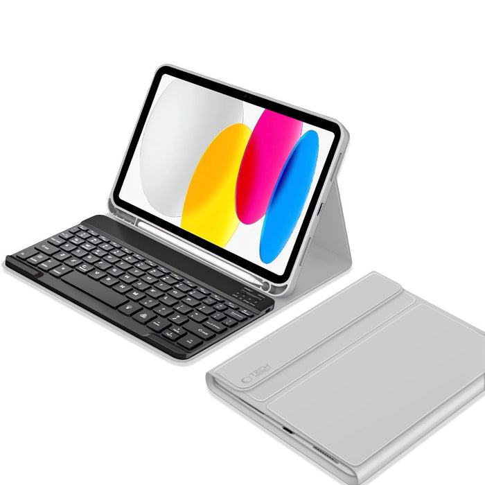 Tech-Protect SC Pen + Keyboard Case for iPad 10.9" 2022 (10th gen.) / 11" 2025 (11th gen.) - Gray