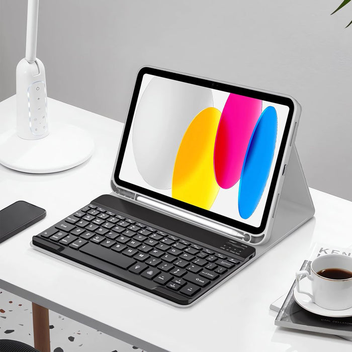 Tech-Protect SC Pen + Keyboard Case for iPad 10.9" 2022 (10th gen.) / 11" 2025 (11th gen.) - Gray
