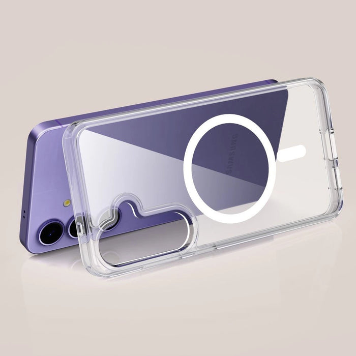 Tech-Protect FlexAir Hybrid MagSafe Case for Samsung Galaxy S25 Edge - Clear