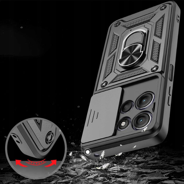 Tech-Protect CamShield Pro Case for Motorola Moto G15 - Black