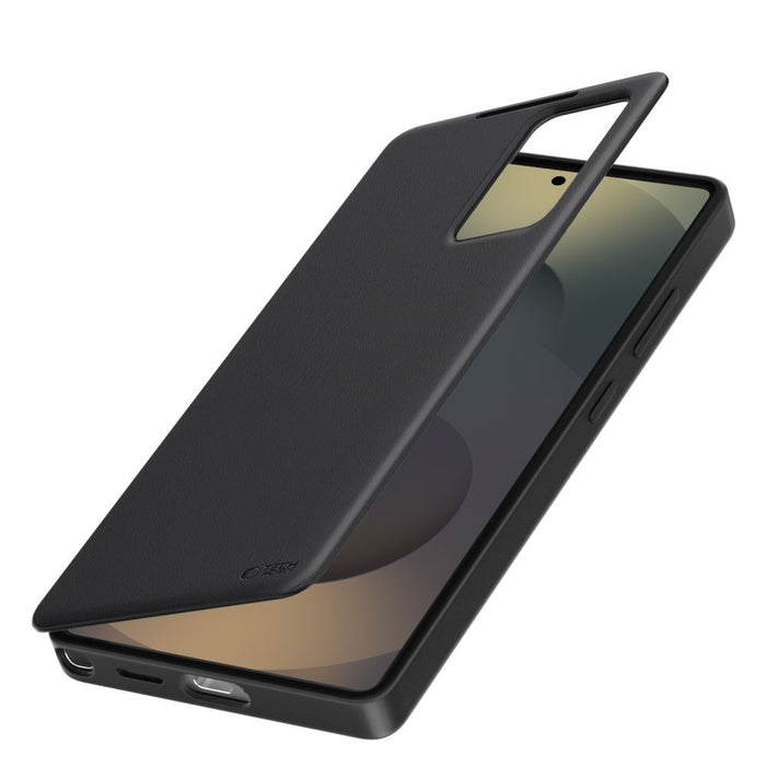 Tech-Protect Smart Wallet Case for Samsung Galaxy S25+ - Matte Black