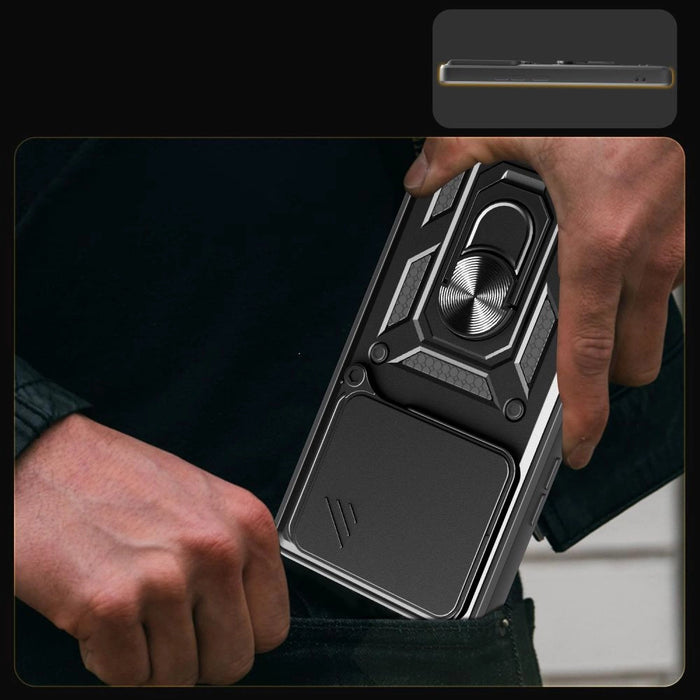 Tech-Protect Tech-Protect CamShield Pro Case for Xiaomi Poco M7 Pro 5G - Black