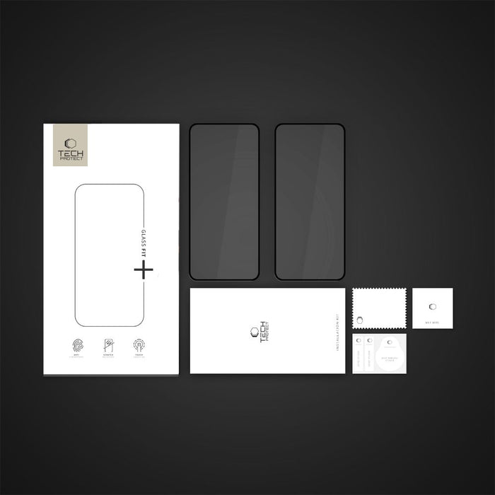 Tech-Protect Glass Fit+ Case 2-pack for Samsung Galaxy Xcover 7 / 7 Pro - Black