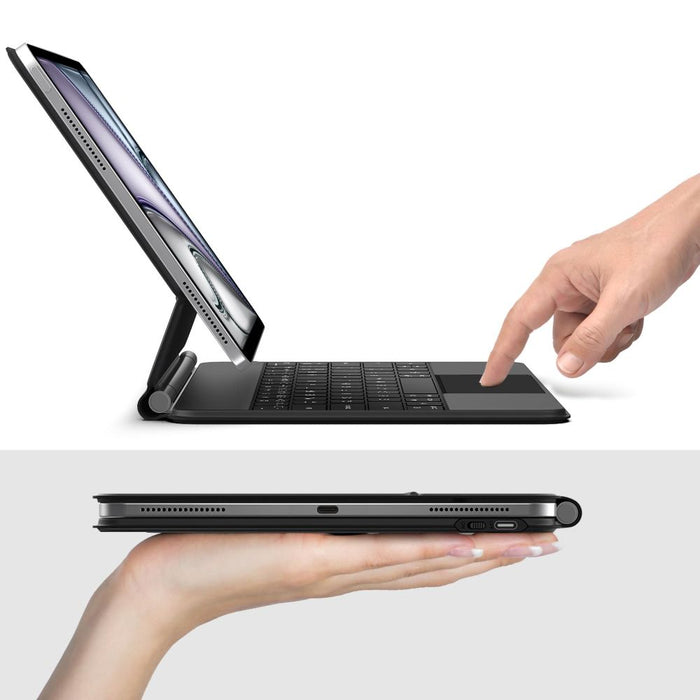 Tech-Protect Smartcase Magnetic with Keyboard for iPad Pro 12.9” (2020 /2021/2022) / 13” (2024/2025/2026) - Black