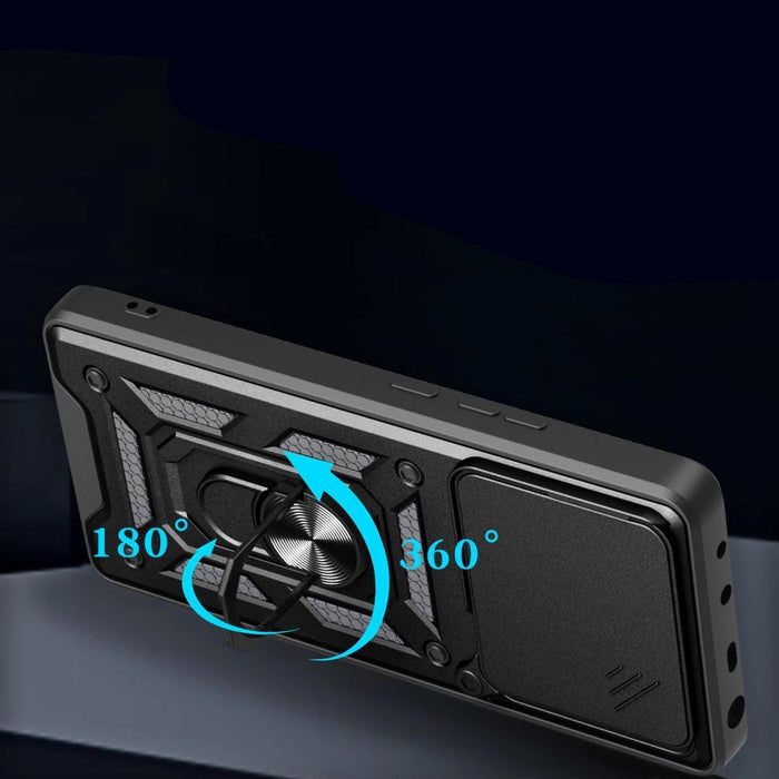 Tech-Protect CamShield Pro case for Motorola Edge 60 Fusion - black