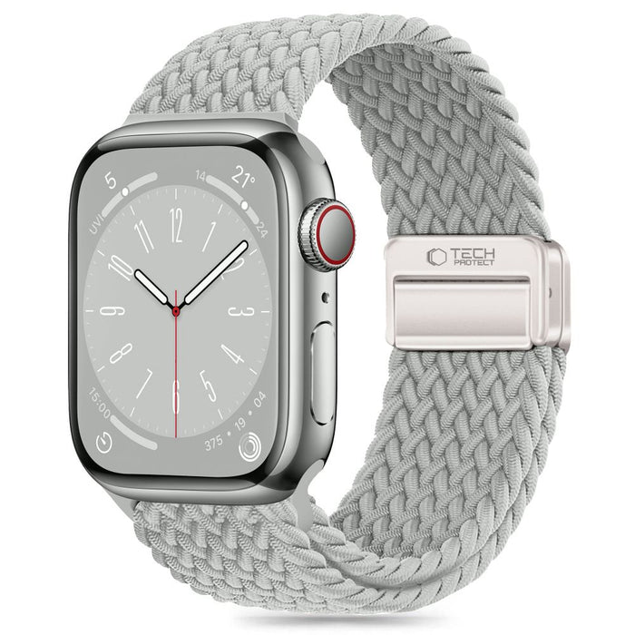 Tech-Protect Nylon Strap for Apple Watch 40/41/42mm - Gray