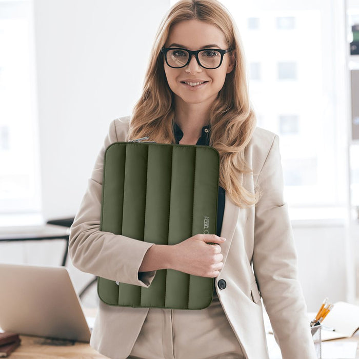 Tech-Protett Fluffy Laptop Bag 15-16 - Green
