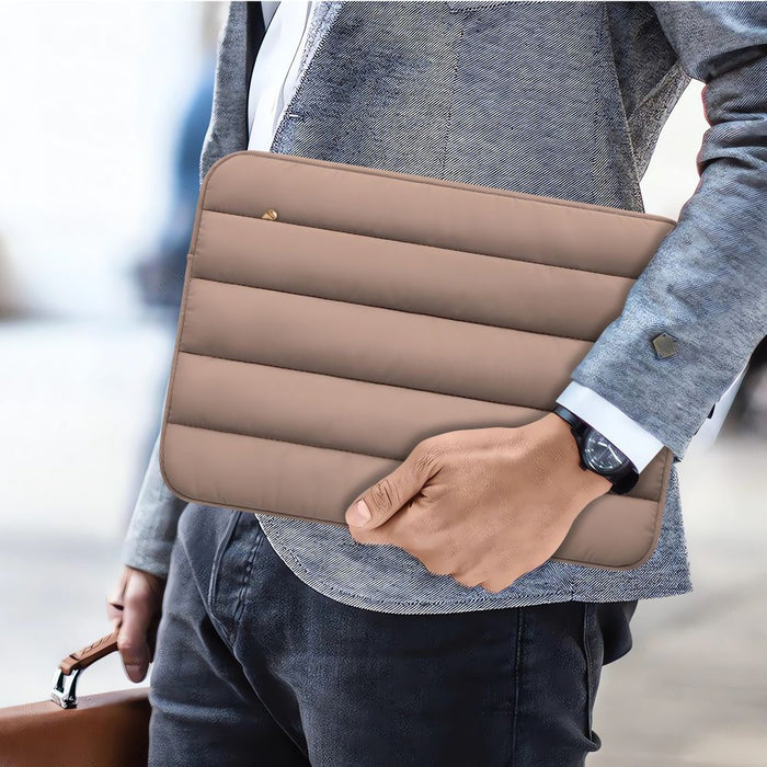 Tech-Protett Fluffy Laptop Bag 15-16 - Brown