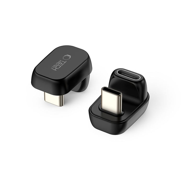 Tech-Protect Ultraboost AA04 USB-C Angled Adapter - Black