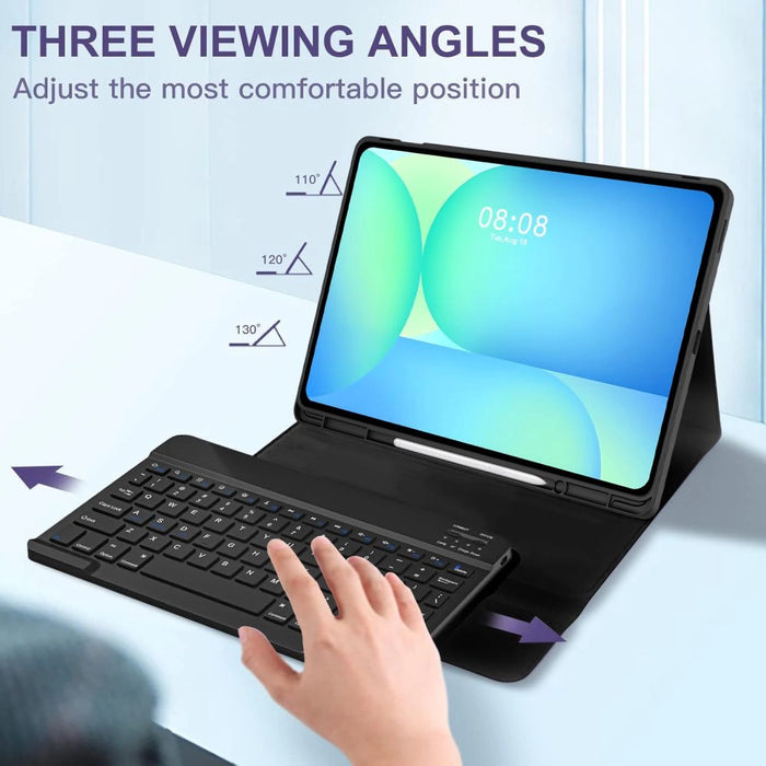 Tech-Protect SC Pen + Keyboard Case for Samsung Galaxy Tab S10 FE+ 13.1 X620 / X626B - Black