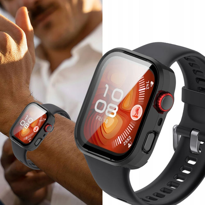 Tech-Protect Defense Case for Huawei Watch Fit 4 Pro - Transparent