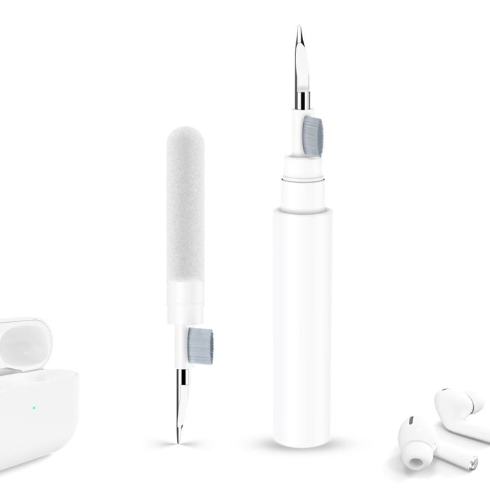 Tech-Protect CS02 3-in-1 Headphone Cleaning Kit - White