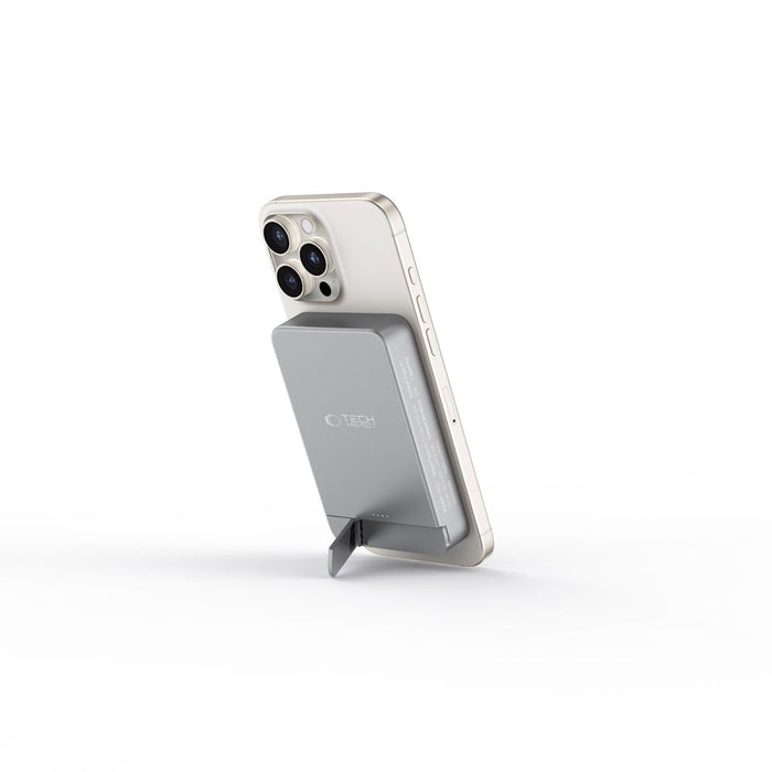 Powerbank Tech-Protect PB14 LifeMag MagSafe 10000 mAh - gray