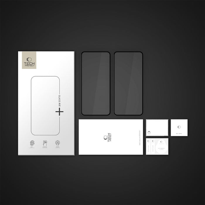 Tech-Protect Glass Fit+ 2-pack Tempered Glass Motorola Moto G86 5G / G86 5G Power - Black