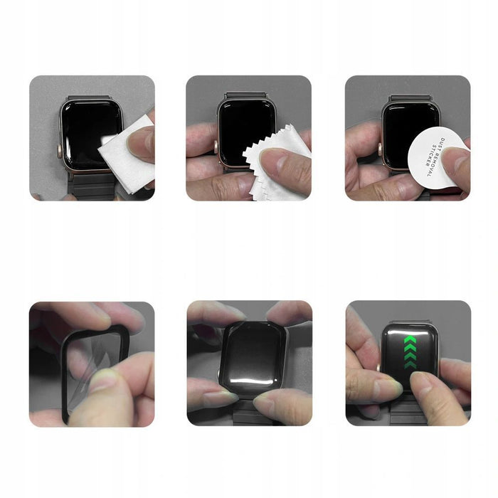 Tech-Protect Glass Flex+ 2-pack hybrid glass for Garmin Venu 2S - black