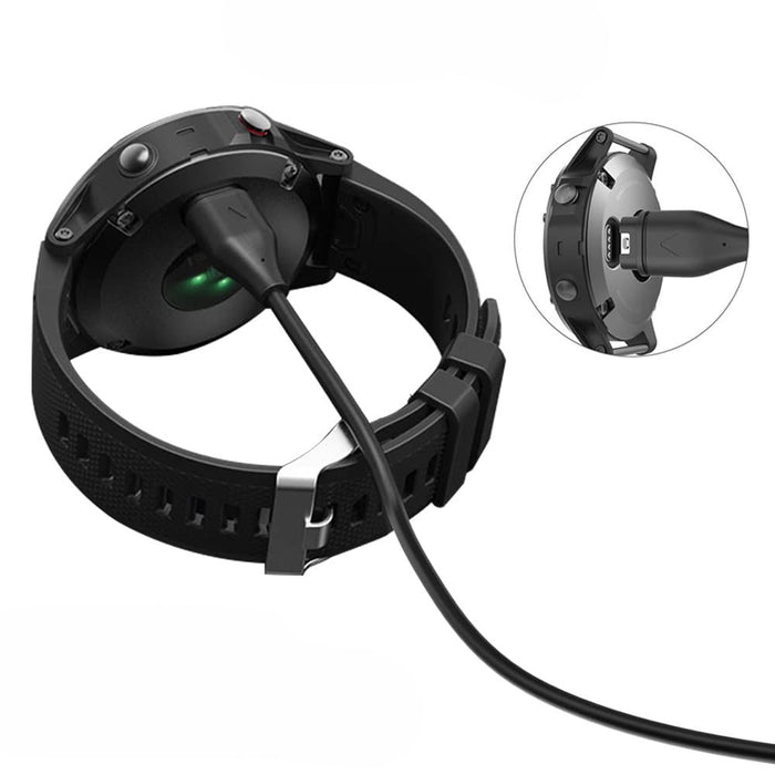 Tech-Protect MC04 UltraBoost USB-C Cable for Garmin Watch 1m - Black