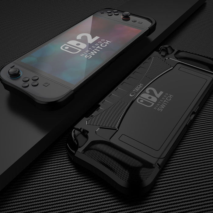 Tech-Protect TPUCarbon Case for Nintendo Switch 2 - Black