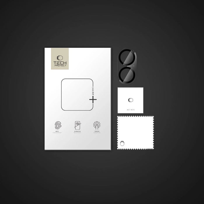 Tech-Protect Cam Fit+ Camera Cover for iPhone 16 / 16 Plus - Transparent