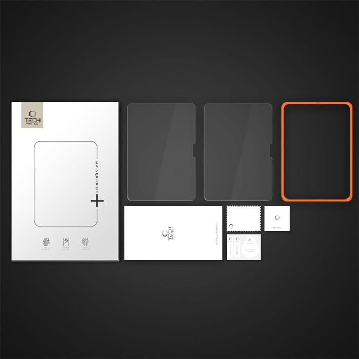 Tech-Protect Easy Set+ 2-pack tempered glass for iPad Air 11" (2024/2025/2026) - transparent
