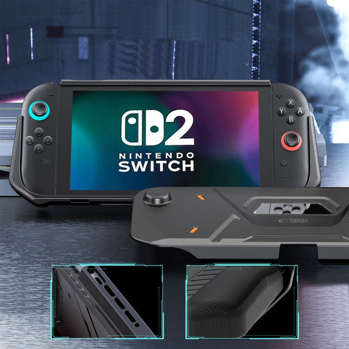 Tech-Protect Carbonox Case for Nintendo Switch 2 - Black
