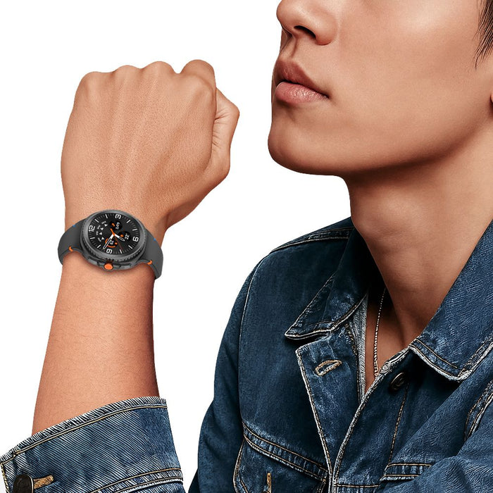 Tech-Protect Silicone Strap for Samsung Galaxy Watch 40/44/46 mm - Black