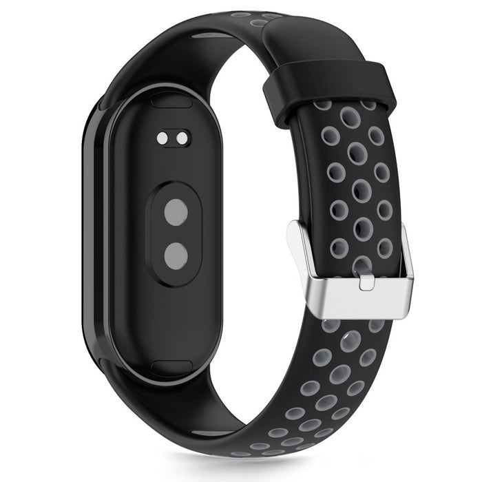 Tech-Protect IconBand Air Strap for Xiaomi Smart Band 8 / 9 / 10 / NFC - Black and Gray