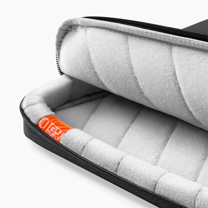 Tech-Protect Defender Bag for Laptop 13-14 - Black and Orange
