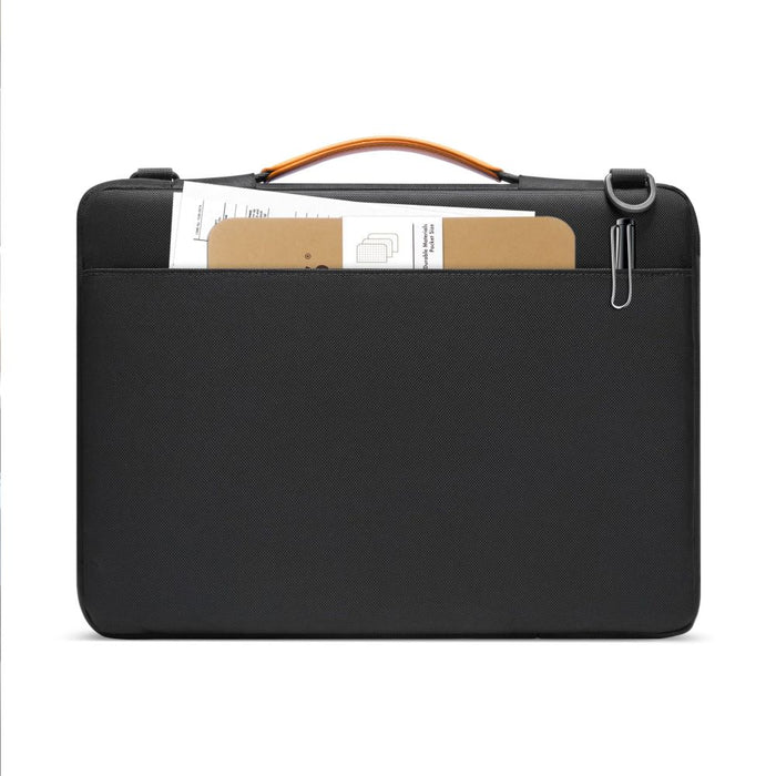 Tech-Protect Defender Bag for Laptop 13-14 - Black and Orange