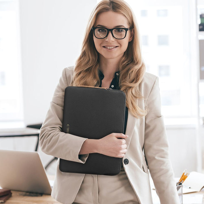 Tech-Protect Fleece Laptop Bag 15-16 - Black