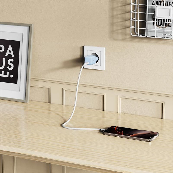 Tech-Protect NCM25 USB-C PD 25W Wall Charger - Blue