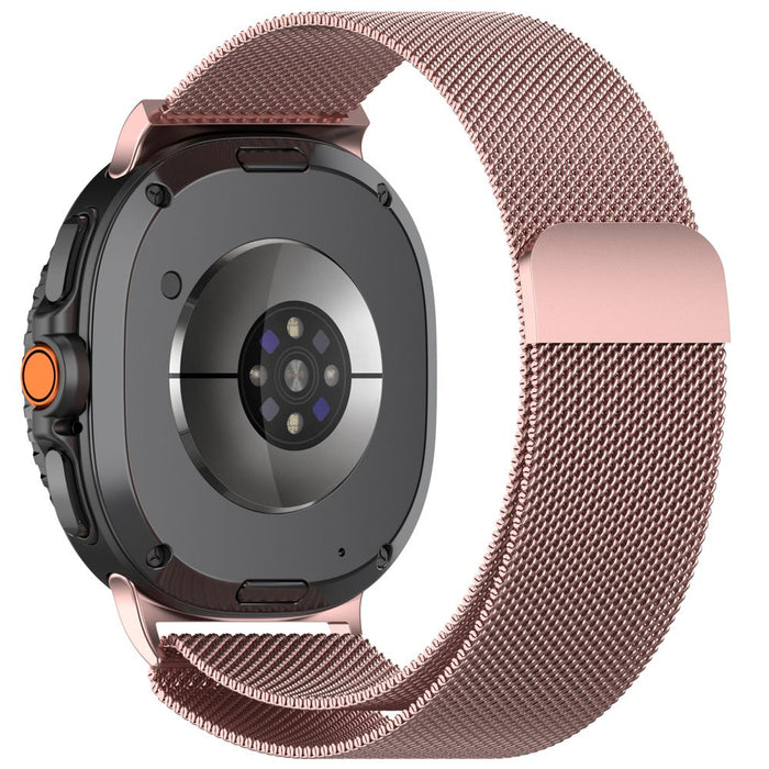 Tech-Protect Stainless Steel Strap for Samsung Galaxy Watch 40/44/46 mm - Pink