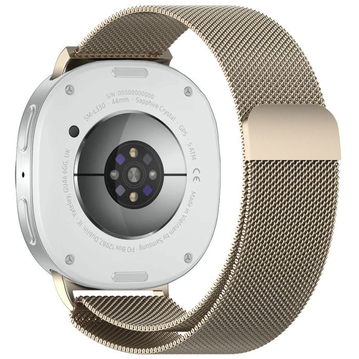 Tech-Protect Stainless Strap for Samsung Galaxy Watch 40 / 44 / 46 mm - Gold