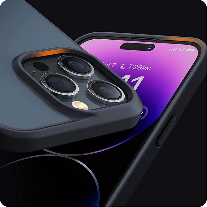 Tech-Protect MagMat Case for Nothing Phone 3 Black and Transparent