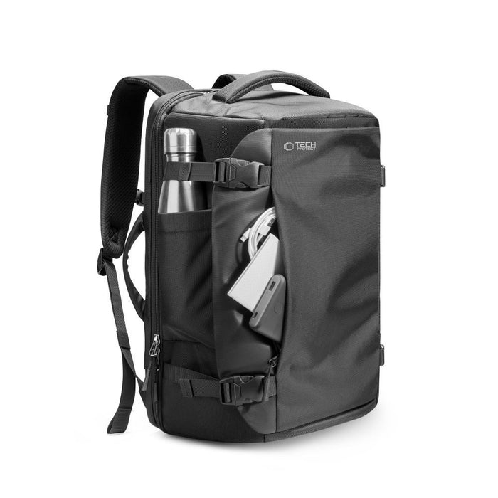 Tech-Protect Defender S40 Backpack for Ryanair &amp; Wizzar, 20L Laptop - Black