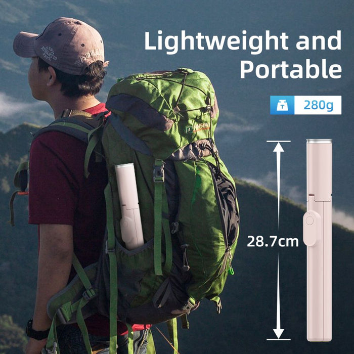 Selfie Stick Tech-Protect L09S with Tripod - Pink