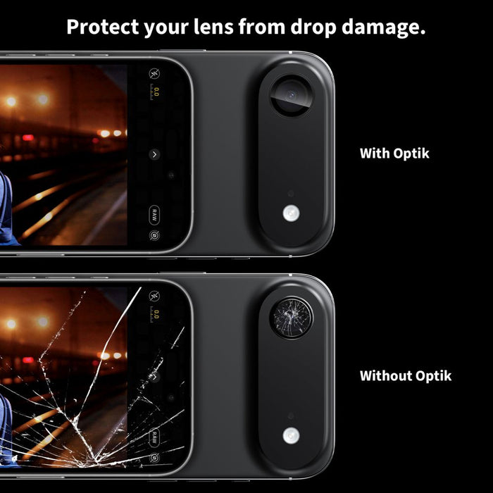 Tech-Protect Camring Fit+ Camera Cover for iPhone 17 Air - Black