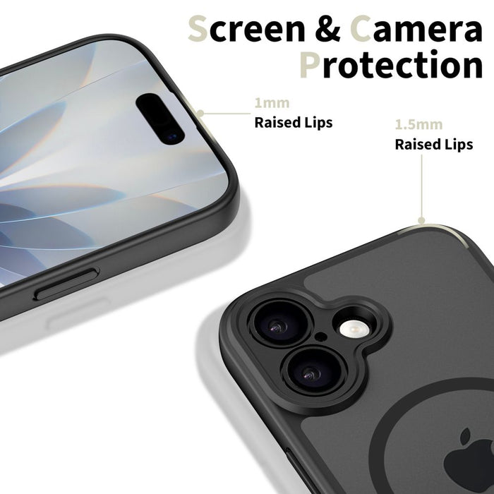 Tech-Protect BasicMag MagSafe Case for iPhone 17 - Matte Black