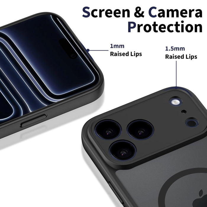 Tech-Protect BasicMag MagSafe Case for iPhone 17 Pro - Matte Black