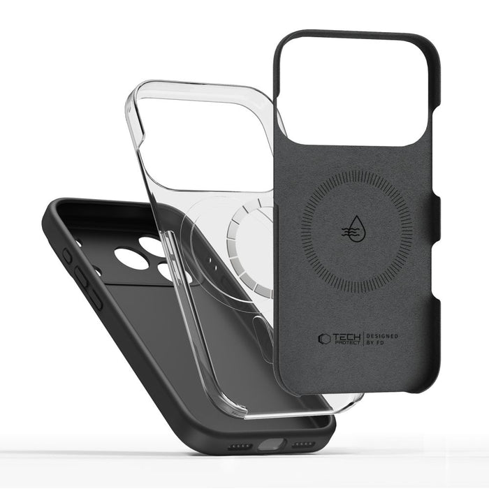 Tech-Protect BasicMag MagSafe Case for iPhone 17 Pro Max - Matte Black