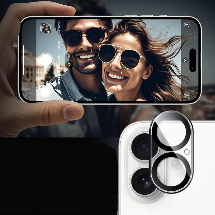 Tech-Protect Cam Fit+ Camera Cover for iPhone 17 - Clear