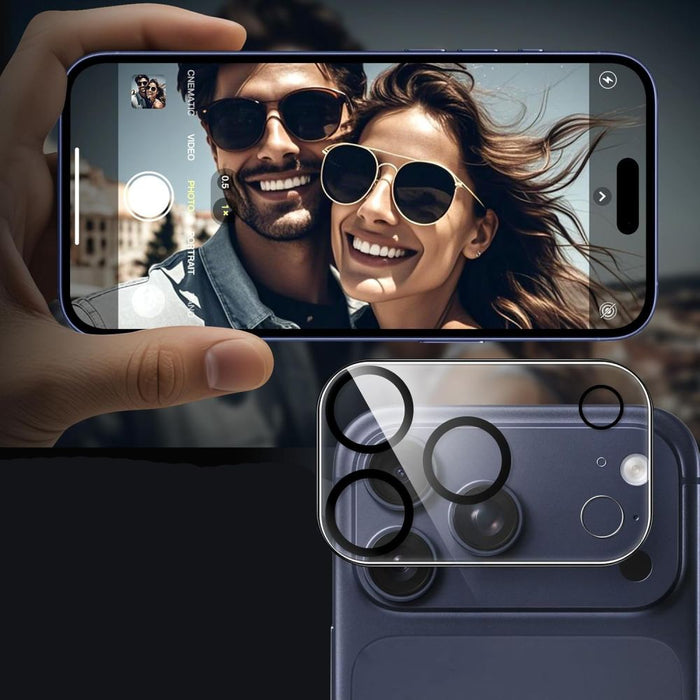 Tech-Protect Cam Fit+ Camera Cover for iPhone 17 Pro - Clear