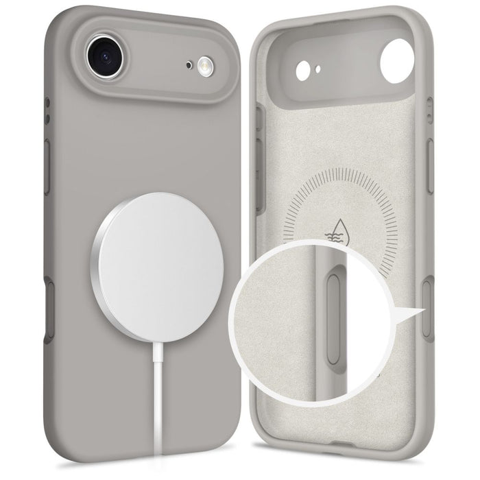 Tech-Protect Silicone MagSafe Case for iPhone 17 Air - Gray