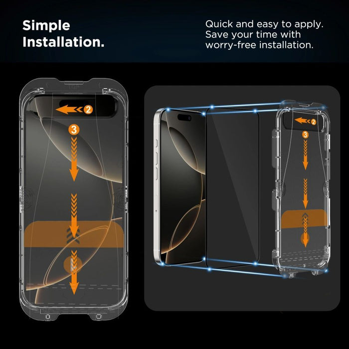 Tech-Protect Quick Set Spy+ Privacy Glass 2-pack for iPhone 14 Pro