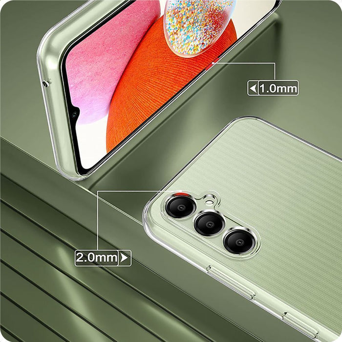 Tech-Protect FlexAir Case for Samsung Galaxy A17 4G / 5G - Transparent