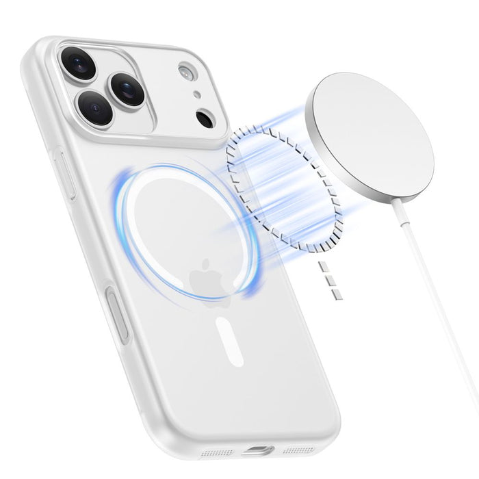 Tech-Protect MagSlim MagSafe Case for iPhone 17 Pro - Matte White