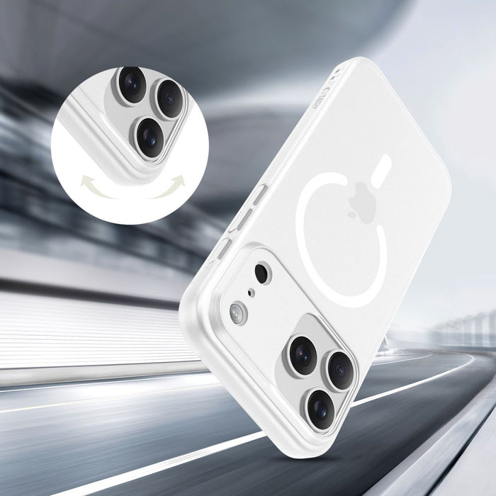 Tech-Protect MagSlim MagSafe Case for iPhone 17 Pro Max - Matte White