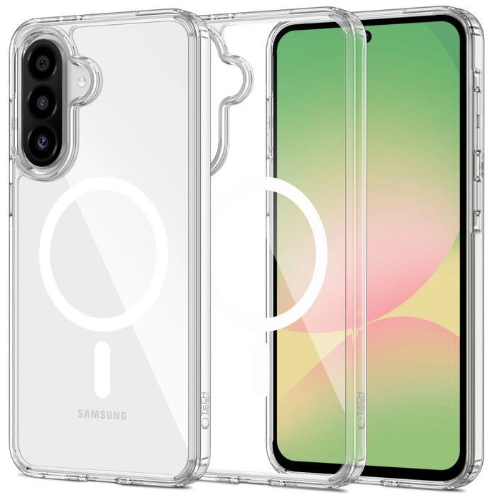Tech-Protect FlexAir Hybrid MagSafe Case for Samsung Galaxy A17 4G / 5G - Transparent