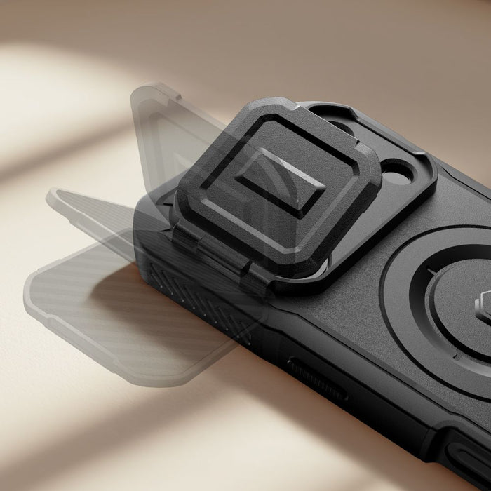 Tech-Protect Kevlar MagSafe case for iPhone 17 Pro - black